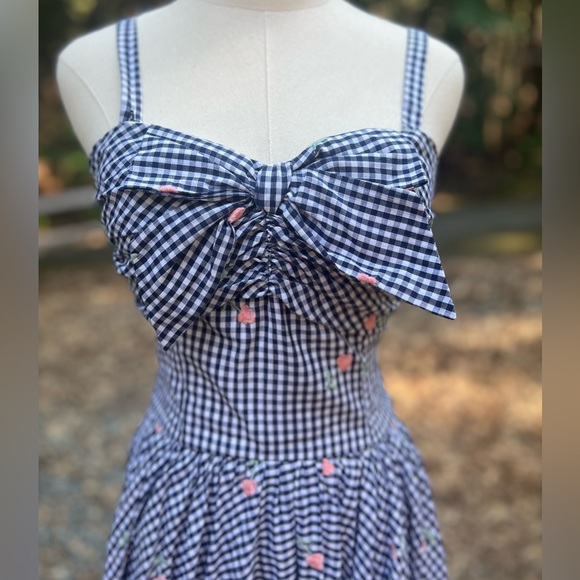 Unique Vintage gingham dress - Picture 4 of 7